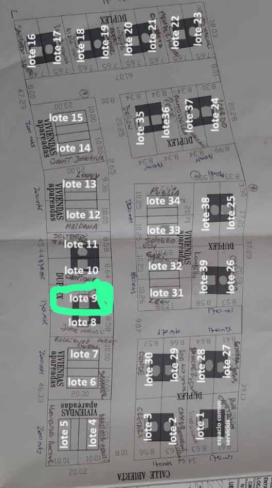 LOTE A LA VENTA EN PINAMAR con planos aprobados