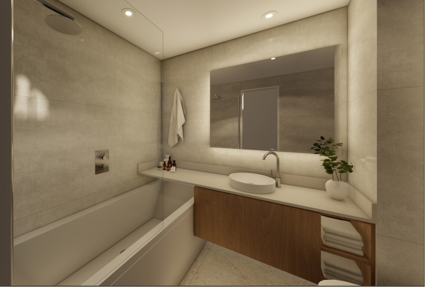 Departamento 3 ambientes -  Acqua Pinamar  (Venta financiado en pozo).