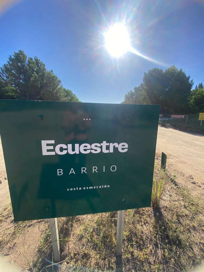 LOTE  412 VENTA EN COSTA ESMERALDA  BARRIO ECUESTRE