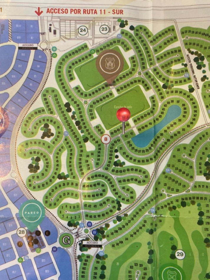 LOTE  412 VENTA EN COSTA ESMERALDA  BARRIO ECUESTRE