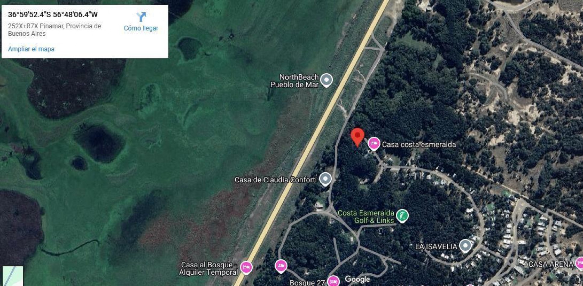 LOTE FINANCIADO EN COSTA ESMERALDA