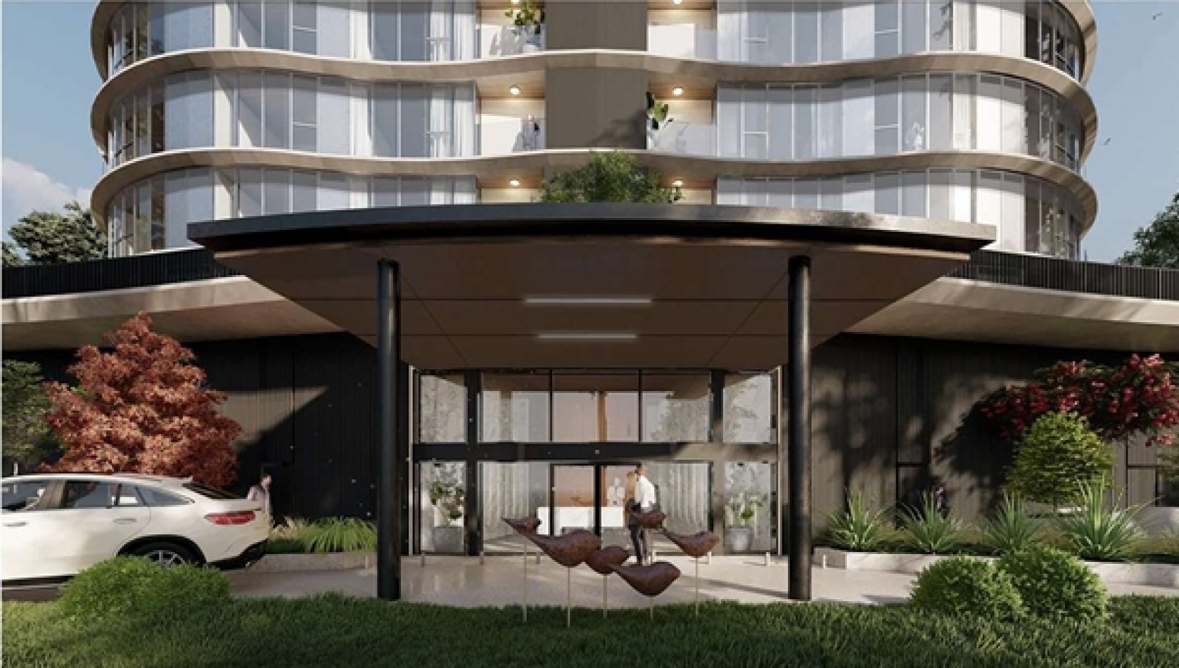 Departamento en pozo a la venta, en el centro de Pinamar.