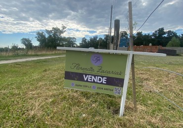 TERRENO EN GENERAL MADARIAGA 300 M2