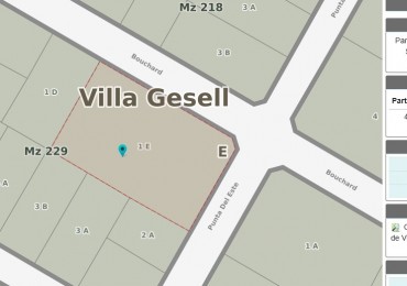 Lote a 3 cuadras de la playa en Las gaviotas VILLA GESELL